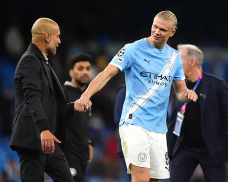 Haaland Joins Elite UCL Half-Century Group, Praised by Pep as Ronaldo and Lionel Messi's Peer