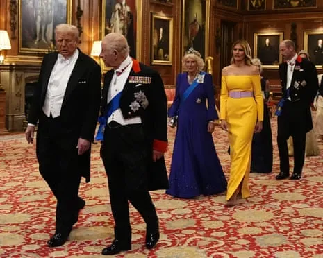 The Royal Family Present Grand Welcome Amid Protests; Jimmy Kimmel Pulled From Air Due To Charlie Kirk Comments