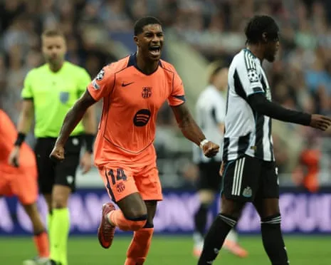 Marcus Rashford's Brace Quiets The Magpies' Celebrations and Seals Barça's Victory